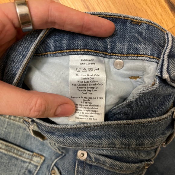 Everlane The Way High Sailor Jean Size 27 R - Picture 5 of 7